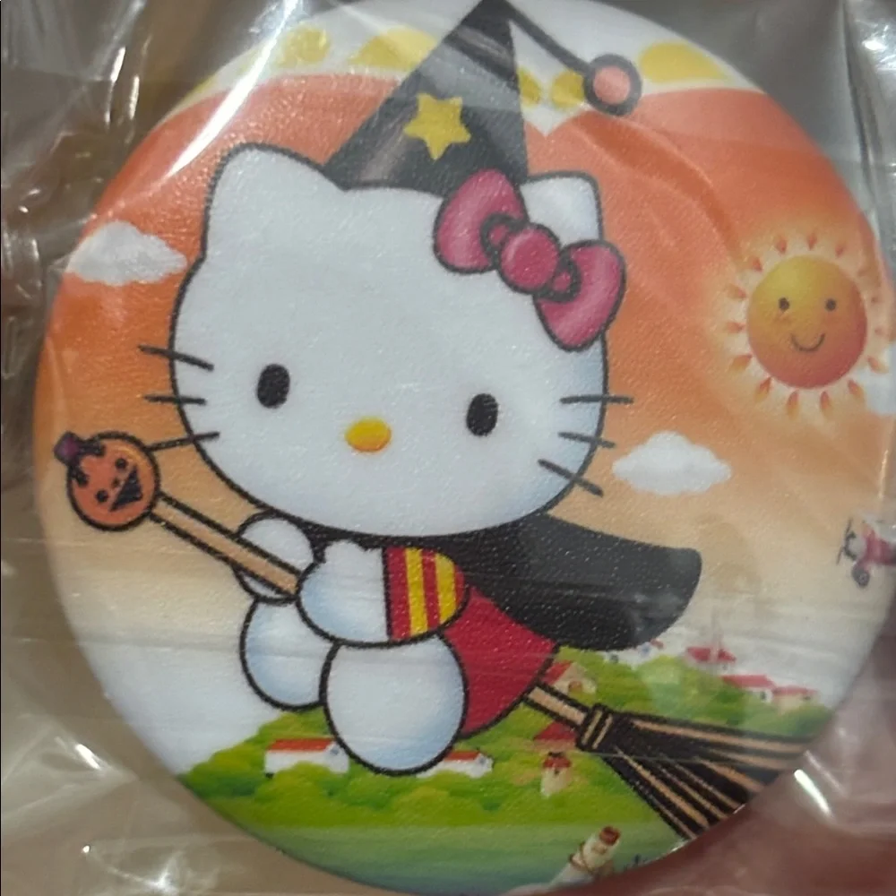NIB Set of 3 Hello Kitty Pin Buttons